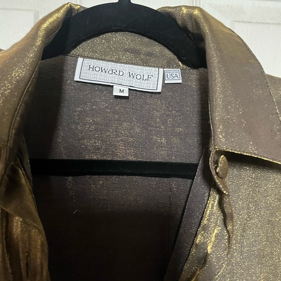 ✨Vintage✨shimmer blouse - Picture 2 of 3